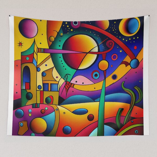 Item preview, Colorful Modern Art designed and sold by gregblomberg.
