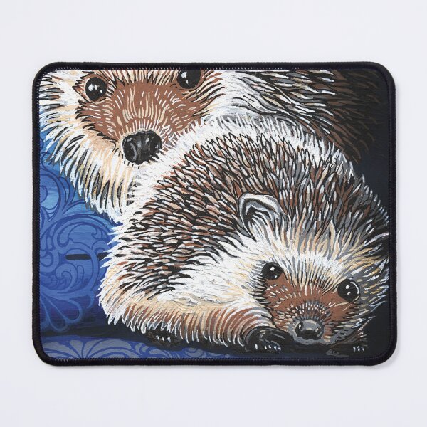 Item preview, Hedgehog Mama and baby designed and sold by Ty Meier.