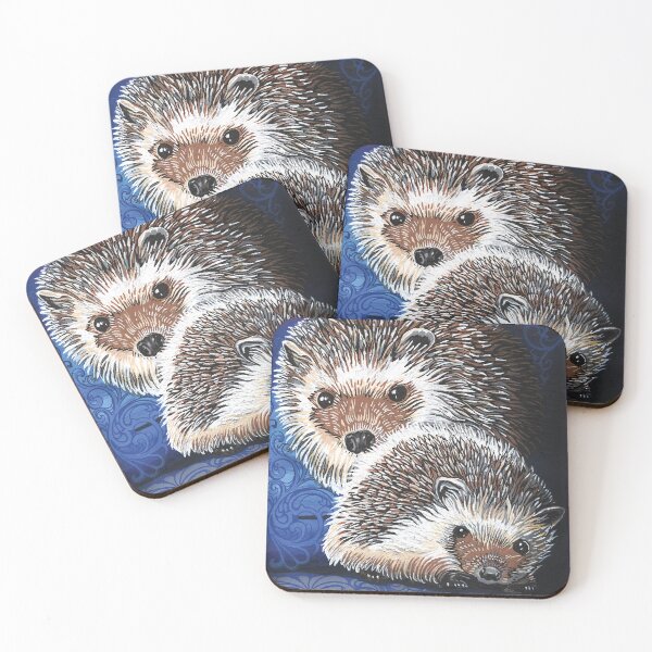 Item preview, Hedgehog Mama and baby designed and sold by Ty Meier.