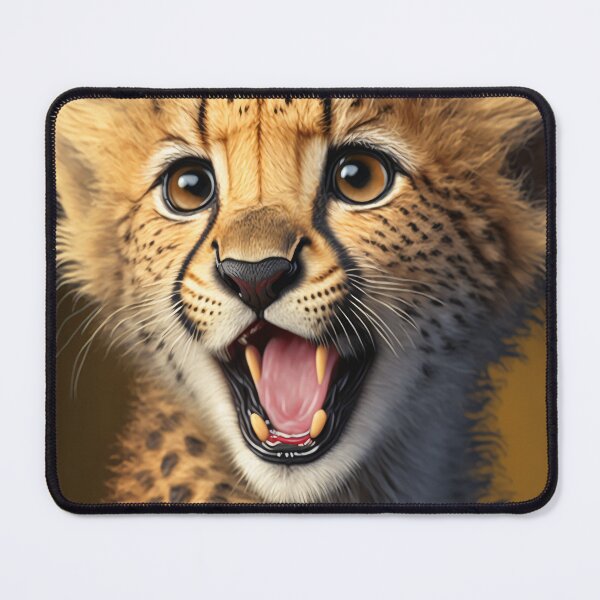 Item preview, Lui the cheetah baby designed and sold by EnjoyDigitalArt.