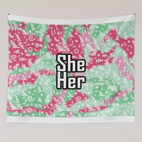 Item preview, abrosexual she her pronouns designed and sold by Jemjae1112.