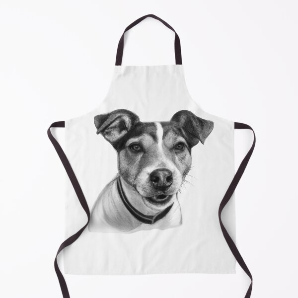 Aperçu de l'œuvre Dessin de Jack Russell Terrier | Magnifique dessin de chien créée et vendue par Portraits of Dogs.
