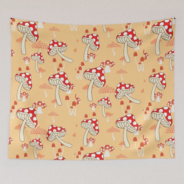 Item preview, Mushrooms Pattern designed and sold by ChaseBly.