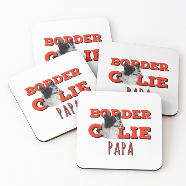 Item preview, Border collie papa love border collie love dog dog lover best dog  designed and sold by Tropical Blood.