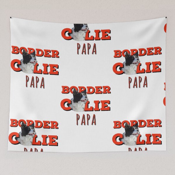 Item preview, Border collie papa love border collie love dog dog lover best dog  designed and sold by Tropical Blood.