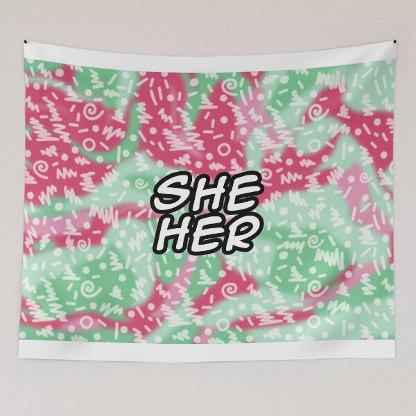 Item preview, abrosexual she her pronouns designed and sold by Jemjae1112.