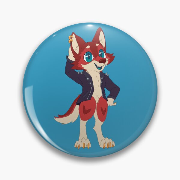 Item preview, Taro Wolf Fursona designed and sold by CassArtsStudio.