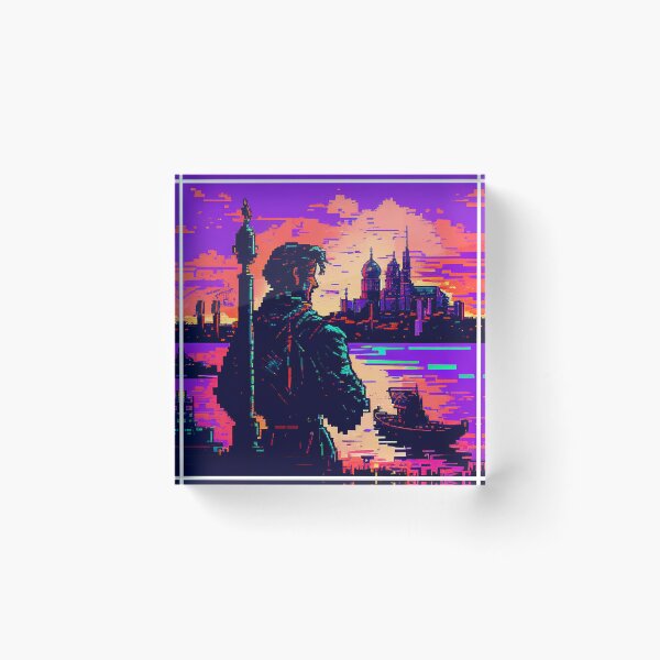 Item preview, City Pixel Art designed and sold by pathsofmeaning.