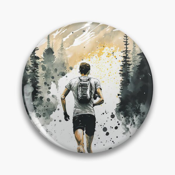 Item preview, runner in the mountains designed and sold by Momartsimo.
