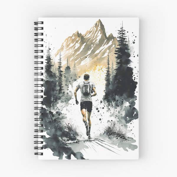 Item preview, runner in the mountains designed and sold by Momartsimo.