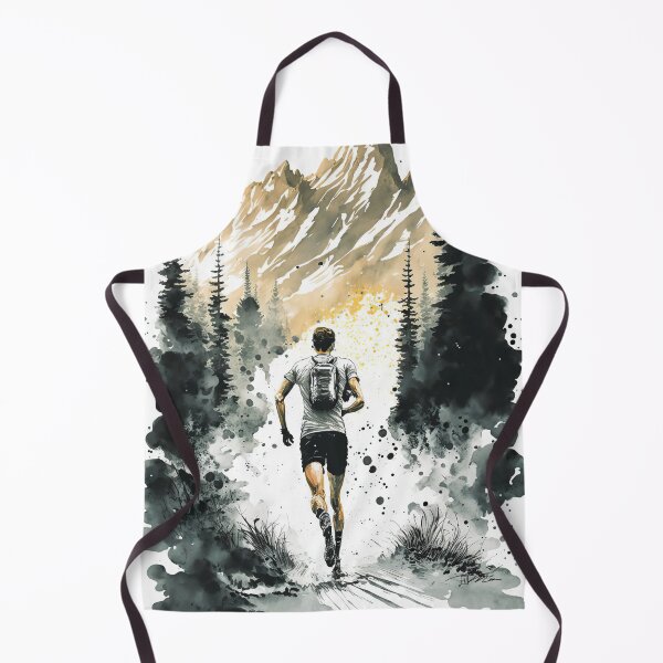 Item preview, runner in the mountains designed and sold by Momartsimo.