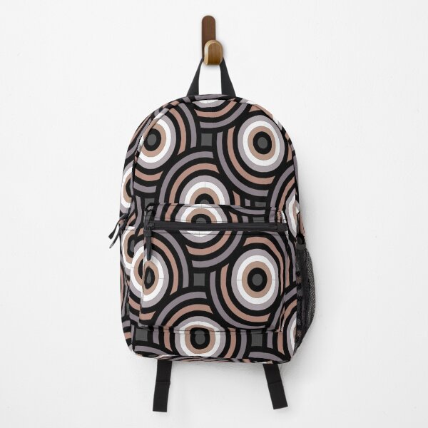 Item preview, 70s Retro futuristic overlay circles pattern  designed and sold by TipTopTapo.