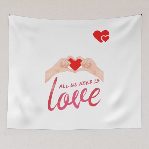 Item preview, Love HeartAll We Need is Love gift on Valentine's day  designed and sold by vini20shop ☑️ ⭐⭐⭐⭐⭐.
