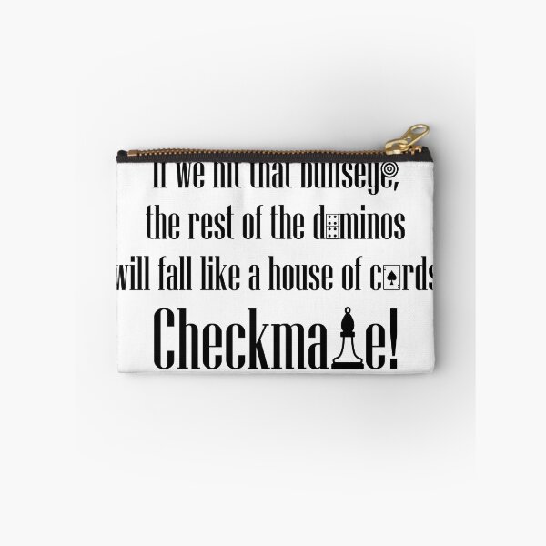 Item preview, Checkmate - Bullseye - Cards - Chess - Funny TV Quotes designed and sold by Fiazudeen Mitchell.