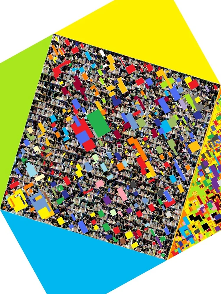 Thumbnail 4 of 4, Samsung Galaxy Phone Case, Triangular Colour Bloc Design Pattern designed and sold by sLIB.