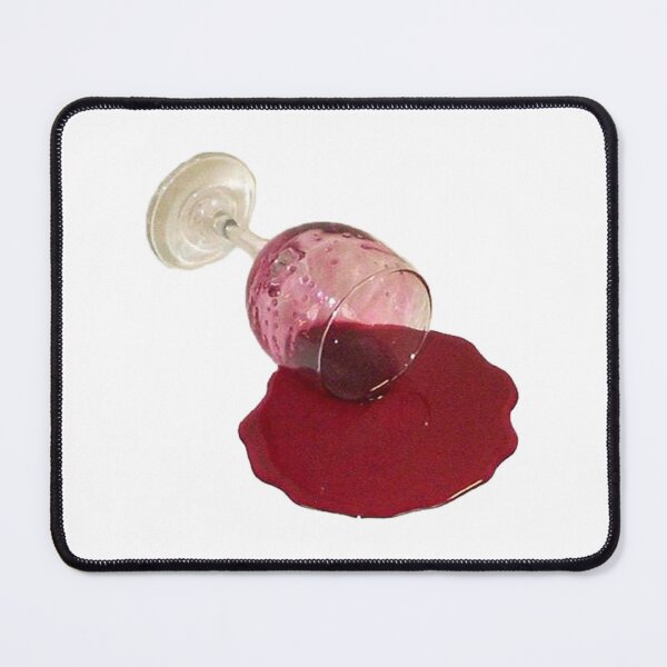 Item preview, Spilled glass of red wine designed and sold by nataliabrito.