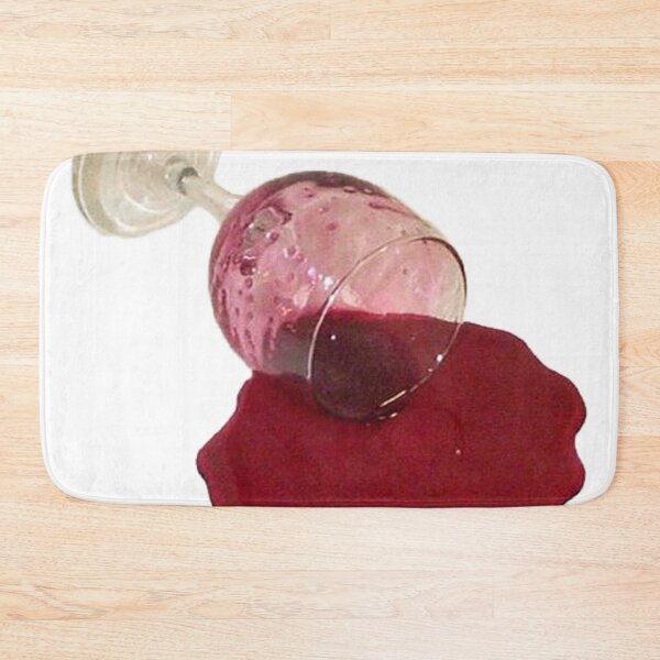Item preview, Spilled glass of red wine designed and sold by nataliabrito.