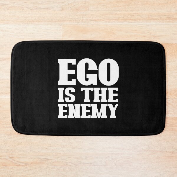 Item preview, Ego is the enemy (white) designed and sold by didijuca.