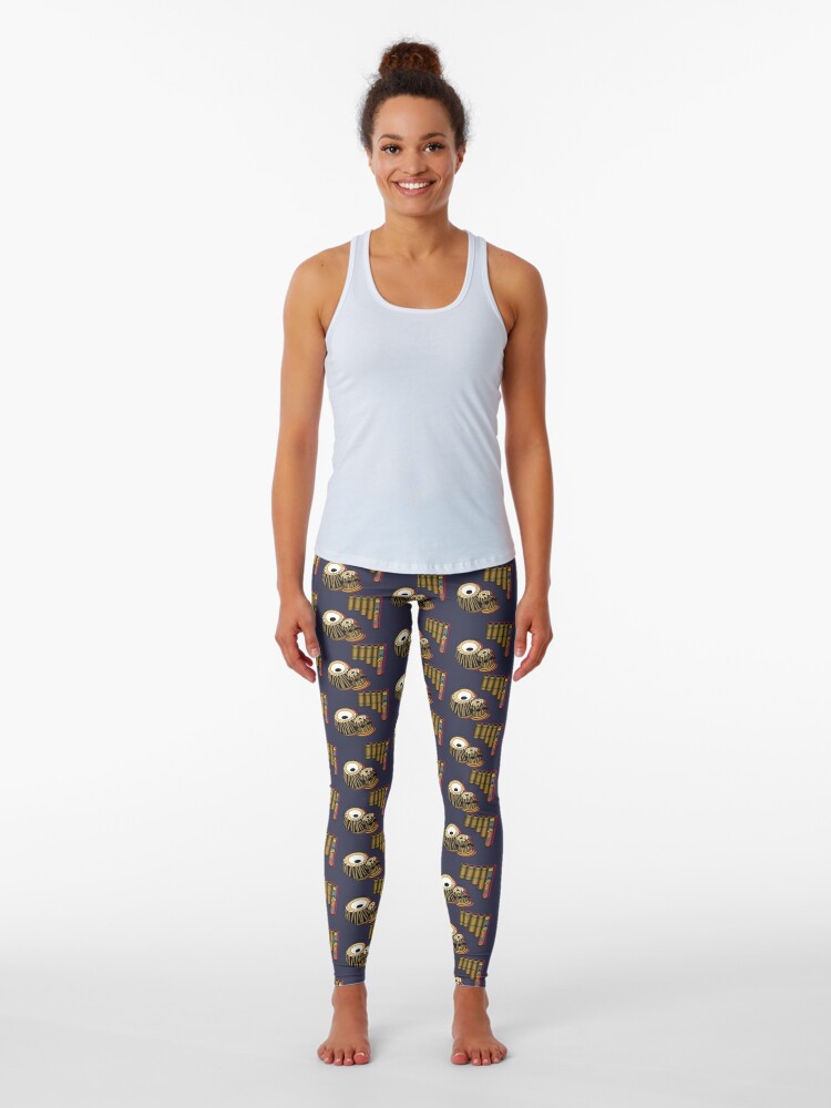 Syrinx & Tabla Leggings for Sale by Coccinotes