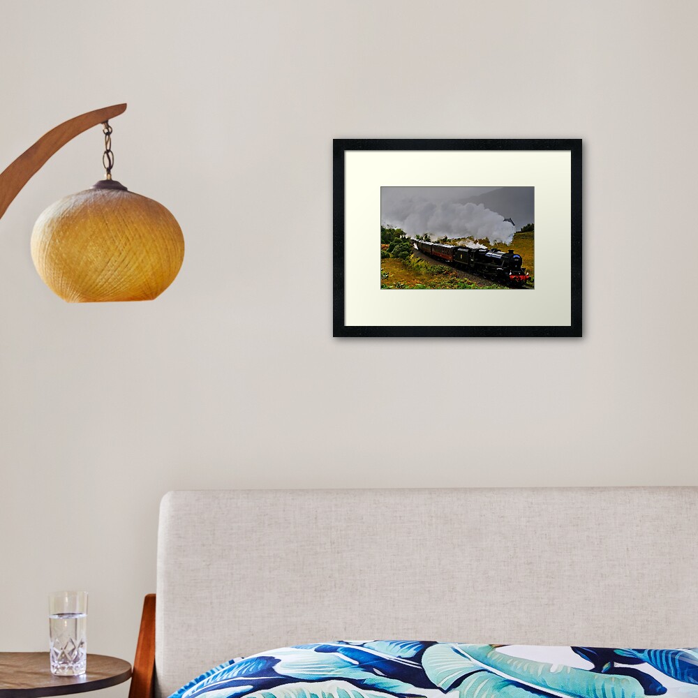 The Jacobite Steam Train. Framed Art Print