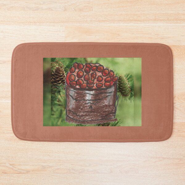 Item preview, Basket with Cedar Nuts designed and sold by mila-ola.