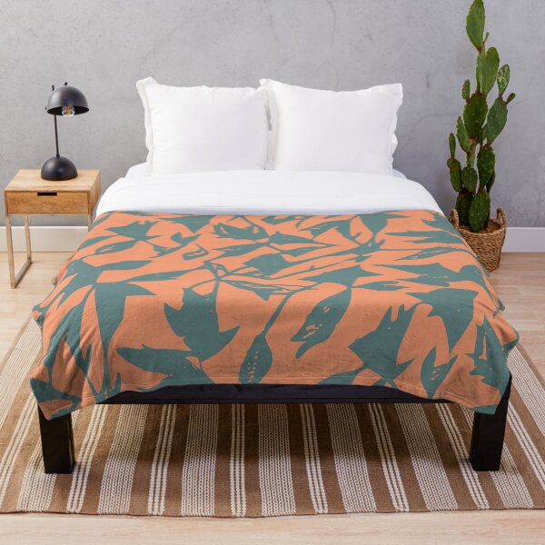 Item preview, Colorado, Geometric Design In Peach, and Slate. designed and sold by I-Desire.