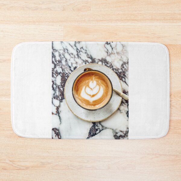 Item preview, Latte, Marble Background  designed and sold by newburyboutique.