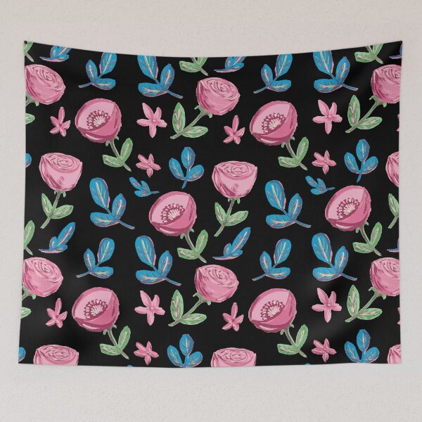 Item preview, Wild Flowers in Gouache designed and sold by ThaisMelo.