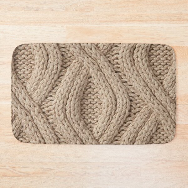 Item preview, beige sweater pattern designed and sold by nataliabrito.