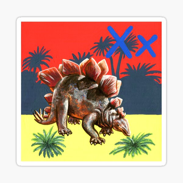 X is for eXtinct Sticker