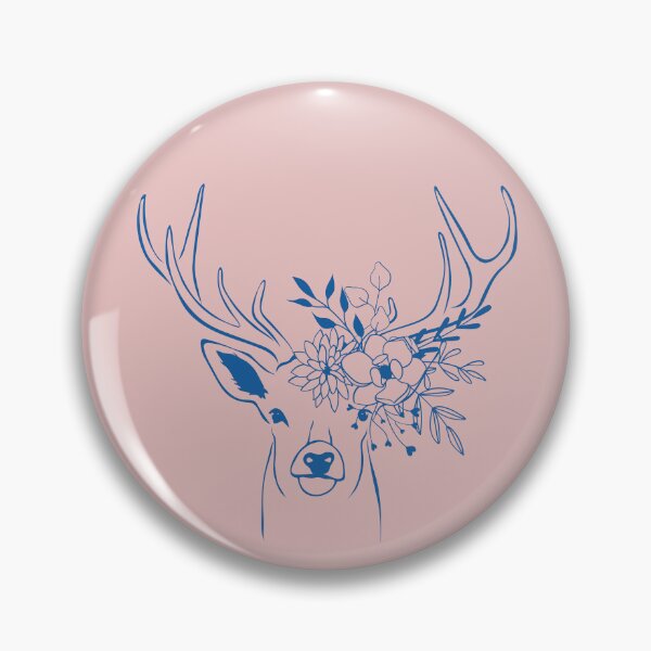 Item preview, Deer With Flower Head designed and sold by TheCatmeow2000.