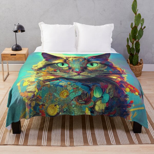 Item preview, Contemporary Cat Portrait - 4 designed and sold by Julia Rudens.