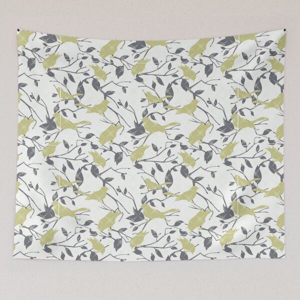 Item preview, Everybirdy Golder Birds Pattern designed and sold by HusseinHB.