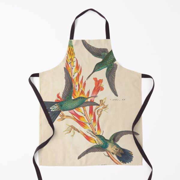 Item preview, Hummingbirds Vintage Botanical Print designed and sold by Natural History Prints.