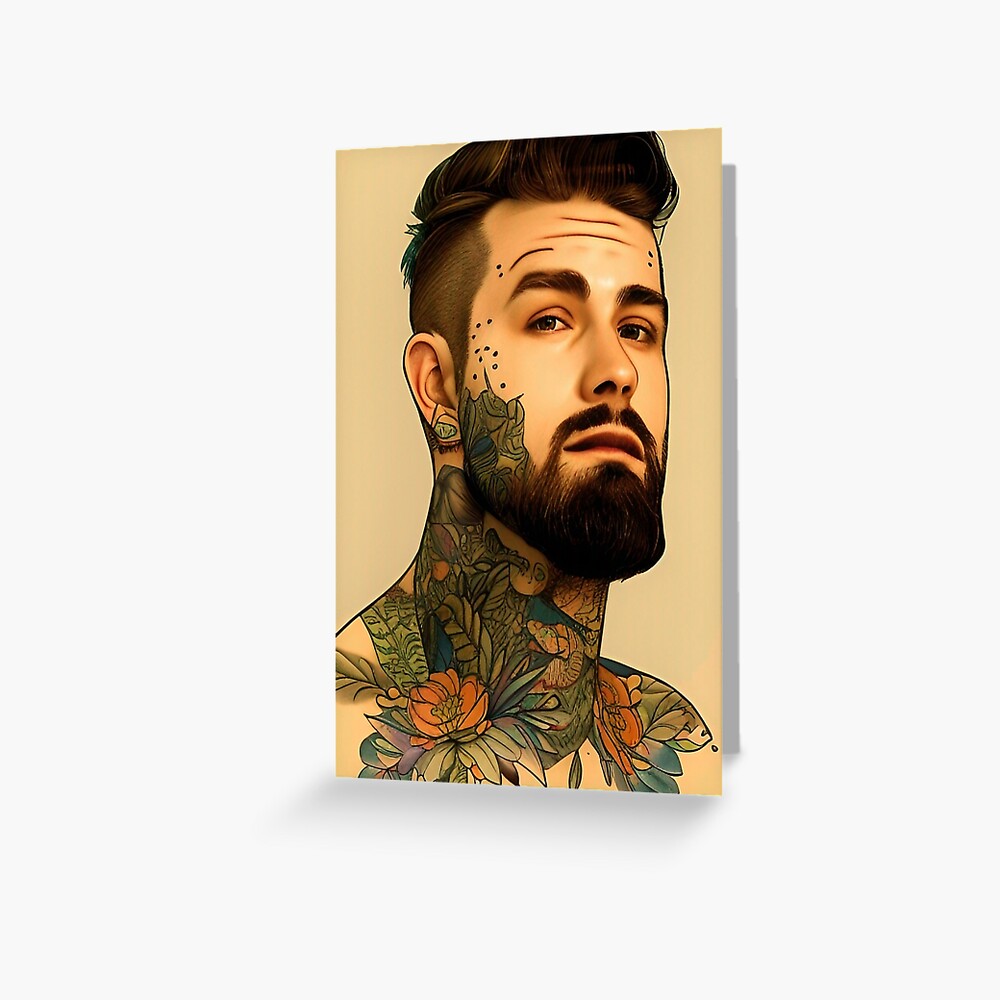 Egon Schiele Inspired Self Portrait Tattoo