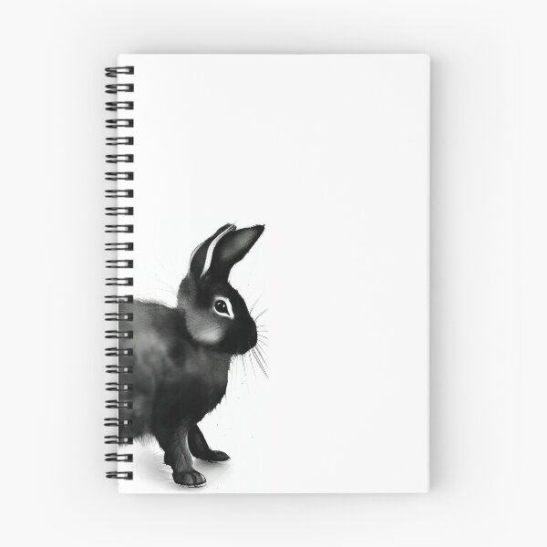 Item preview, Black rabbit designed and sold by nowIAMAI.