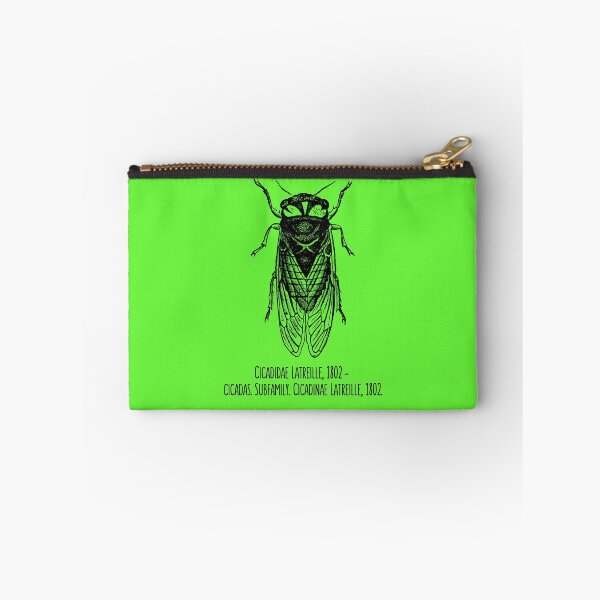 Item preview, Cicada Scientific Family Black Line Drawing Modern Design designed and sold by EarthArtDesigns.