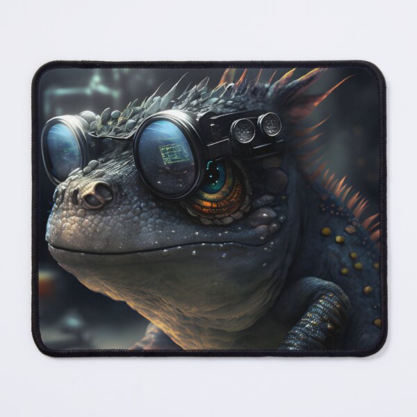 Item preview, cool bionic lizard designed and sold by RiluAI.