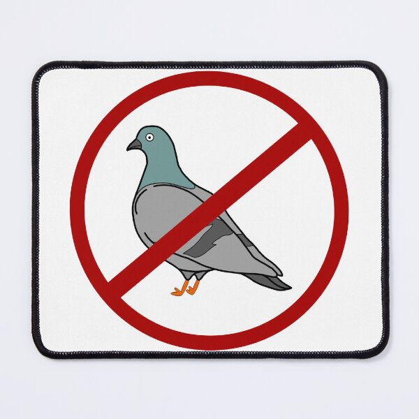 Item preview, no birds allowed designed and sold by KirstenHein.