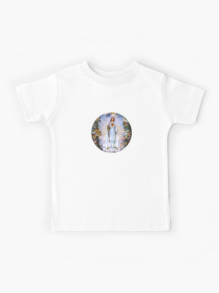 Virgin Mary Immaculate Heart of Mary Mother of God Our Lady | Kids T-Shirt