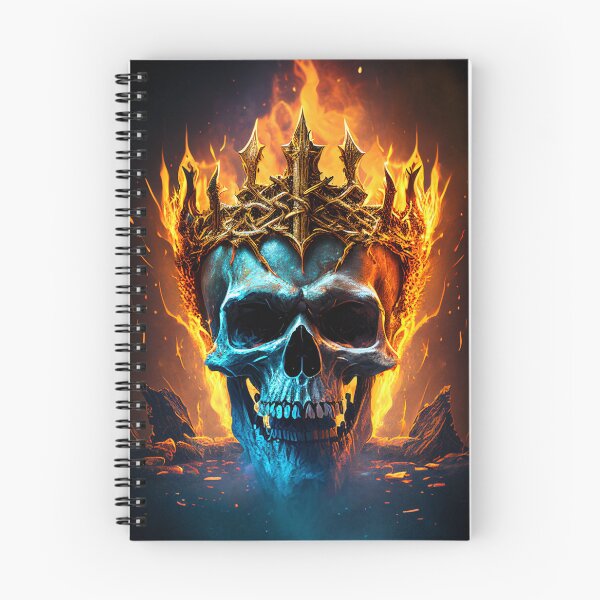 Item preview, A Skull on Fire designed and sold by JABG-01.
