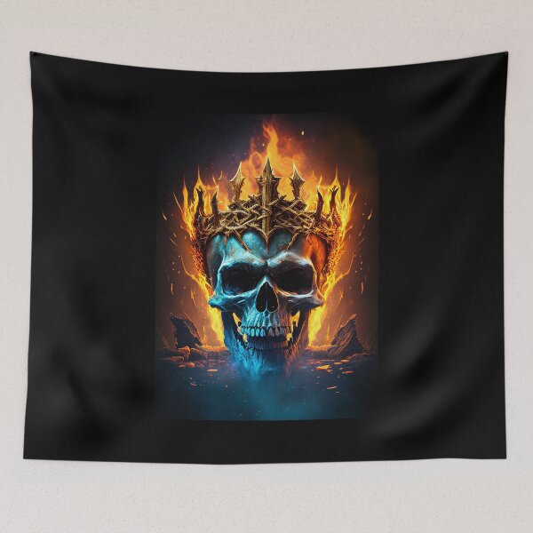 Item preview, A Skull on Fire designed and sold by JABG-01.