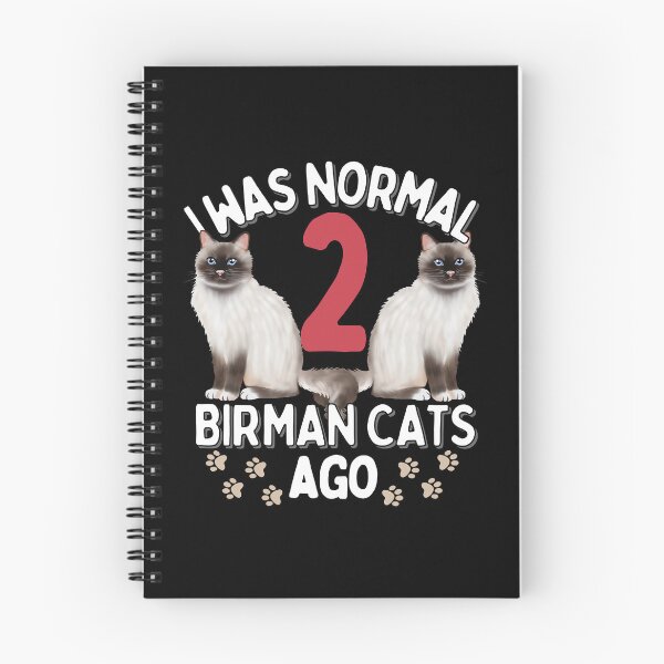 Item preview, I was  normal 2 Birman Cats ago  designed and sold by JoeyGraceCatCo.