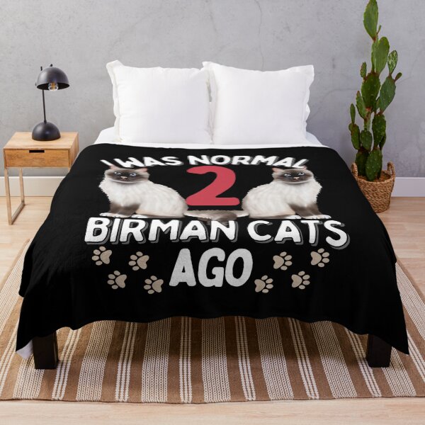 Item preview, I was  normal 2 Birman Cats ago  designed and sold by JoeyGraceCatCo.