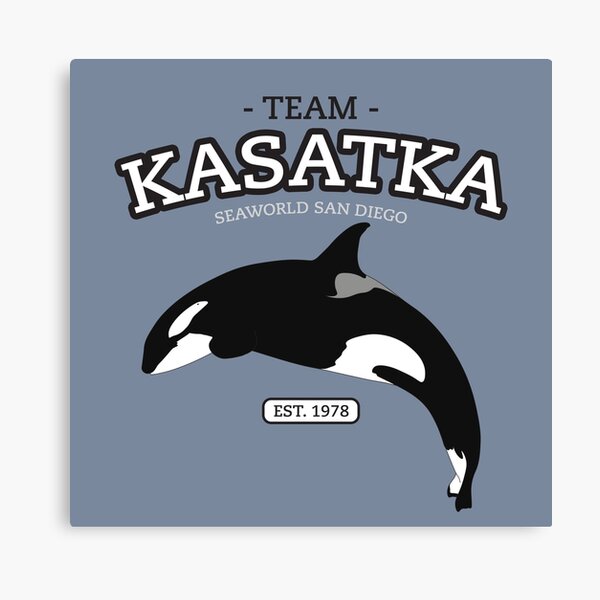 Team Shamu - Kasatka Canvas Print