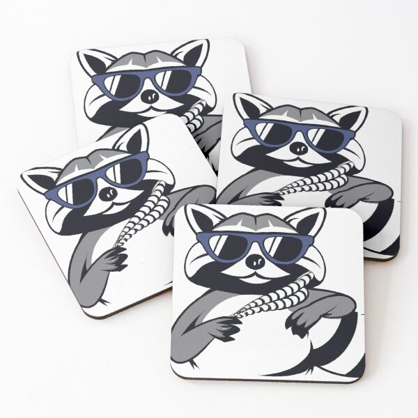 Item preview, Cool Raccoon with Sunglasses designed and sold by Anvil-Artwork.