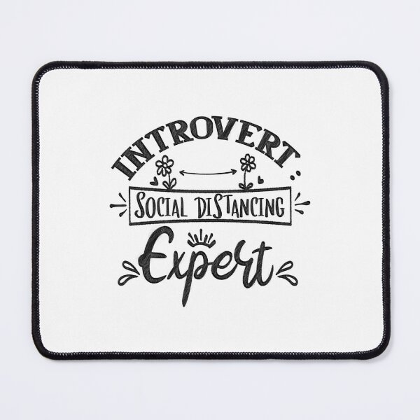 Item preview, Social Distancing Expert Introvert Antisocial Flu Virus, Social Distancing Expert, Social Distancing Antisocial Introvert,Extreme Social Distancing designed and sold by RedArtsDesign.