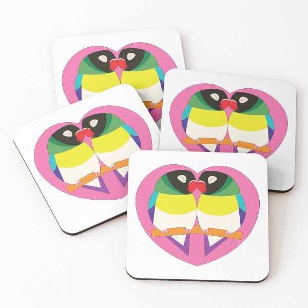 Item preview, Pride Lovebirds designed and sold by nolessjess.