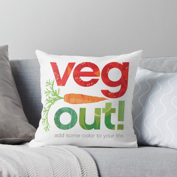 Item preview, Veg Out! veggie letters with carrot designed and sold by robinpickens.