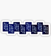 Universität von Kentucky NCAA Männer Basketball National Championship Banner Sticker
